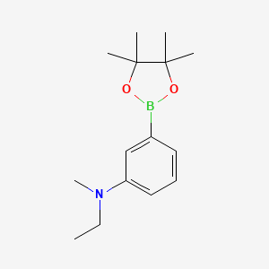 [3-[Ethyl(methyl)amino]phenyl]boronic acid pinacol ester - 