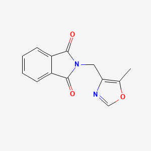 2-(5-Methyl-oxazol-4-ylmethyl)-isoindole-1,3-dione - 