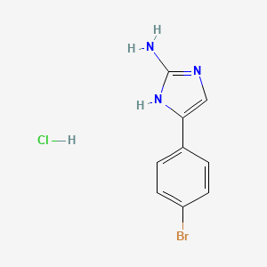 4-(4-Bromo-phenyl)-1H-imidazol-2-ylamine hydrochloride - 