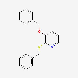 3-Benzyloxy-2-benzylsulfanyl-pyridine - 