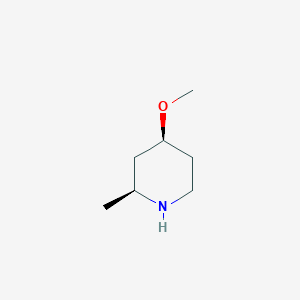 (2S,4S)-4-methoxy-2-methylpiperidine - 