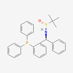 [S(R)]-N-[(S)-[2-(Diphenylphosphino)phenyl]phenylmethyl]-2-methyl-2-propanesulfinamide - 