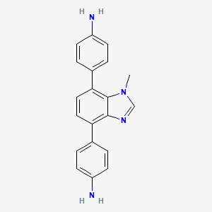 4,4'-(1-Methyl-1H-benzo[d]imidazole-4,7-diyl)dianiline - 