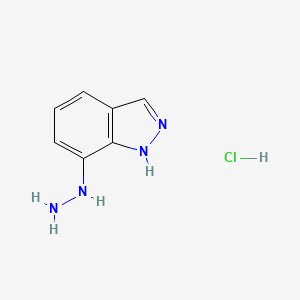 (1H-Indazol-7-yl)-hydrazine hydrochloride - 
