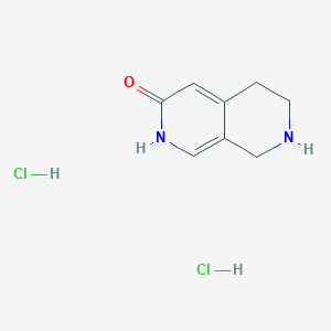 5,6,7,8-Tetrahydro-[2,7]naphthyridin-3-ol dihydrochloride - 