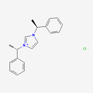 1,3-Bis((S)-1-phenylethyl)-1H-imidazol-3-ium chloride - 