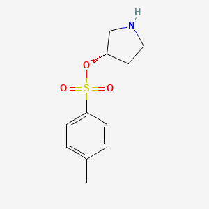 (S)-Pyrrolidin-3-yl 4-methylbenzenesulfonate - 