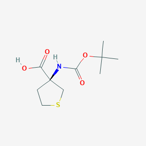 (S)-3-Boc-amino-tetrahydro-thiophene-3-carboxylic acid - 