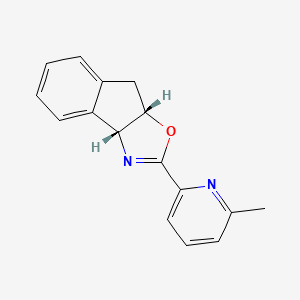 (3aR,8aS)-2-(6-Methylpyridin-2-yl)-8,8a-dihydro-3aH-indeno[1,2-d]oxazole - 