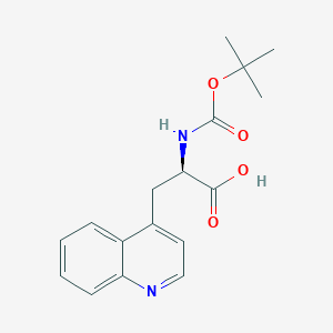 (R)-2-Boc-amino-3-quinolin-4-yl-propionic acid - 