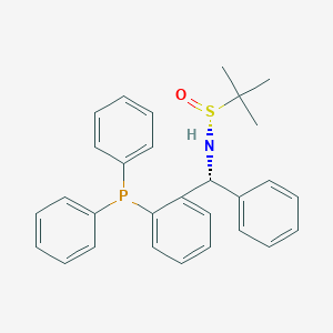 [S(R)]-N-[(R)-[2-(Diphenylphosphino)phenyl]phenylmethyl]-2-methyl-2-propanesulfinamide - 