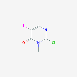 2-Chloro-5-iodo-3-methylpyrimidin-4(3H)-one - 