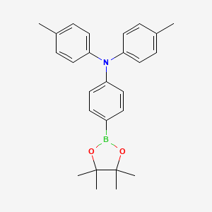 4-Methyl-N-(4-(4,4,5,5-tetramethyl-1,3,2-dioxaborolan-2-yl)phenyl)-N-(p-tolyl)aniline - 