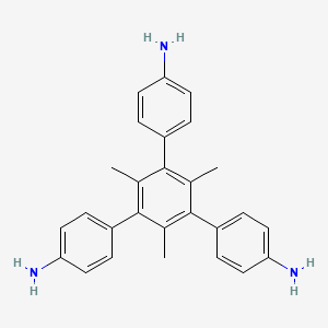 4-[3,5-bis(4-aminophenyl)-2,4,6-trimethylphenyl]aniline - 
