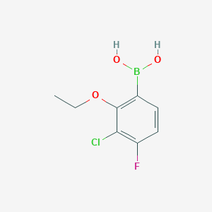 3-Chloro-2-ethoxy-4-fluorophenylboronic acid - 