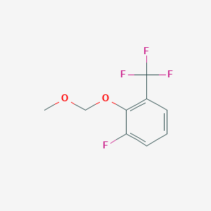 1-Fluoro-2-(methoxymethoxy)-3-(trifluoromethyl)benzene - 