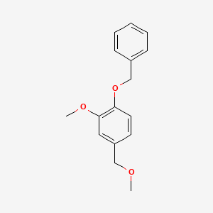 1-(Benzyloxy)-2-methoxy-4-(methoxymethyl)benzene - 