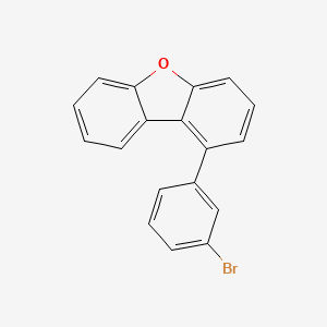 1-(3-Bromophenyl)dibenzo[b,d]furan - 