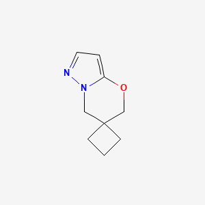 5'H,7'H-Spiro[cyclobutane-1,6'-pyrazolo[5,1-b][1,3]oxazine] - 