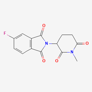 5-fluoro-2-(1-methyl-2,6-dioxo-3-piperidinyl)-1H-Isoindole-1,3(2H)-dione - 