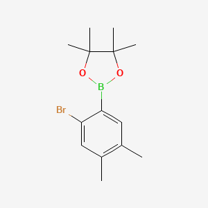 2-Bromo-4,5-dimethylphenylboronic acid pinacol ester - 