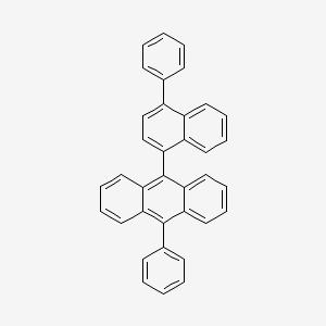 9-Phenyl-10-(4-phenylnaphthalen-1-yl)anthracene - 