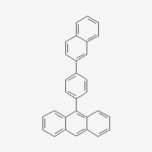 9-(4-(Naphthalen-2-yl)phenyl)anthracene - 