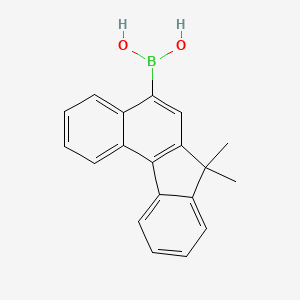 (7,7-Dimethyl-7H-benzo[c]fluoren-5-yl)boronic acid - 