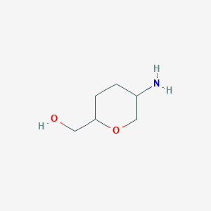 (5-Aminooxan-2-yl)methanol - 