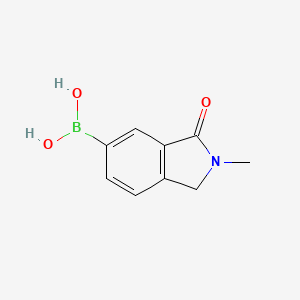 (2-Methyl-3-oxoisoindolin-5-yl)boronicacid - 