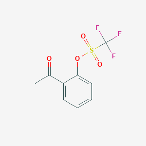 2-Acetylphenyl trifluoromethanesulfonate - 