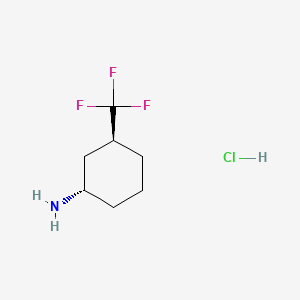 trans-3-Trifluoromethyl-cyclohexylamine HCl - 