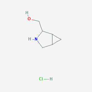 (1S,2S,5R)-rel-3-Azabicyclo[3.1.0]hexan-2-ylmethanol hydrochloride - 