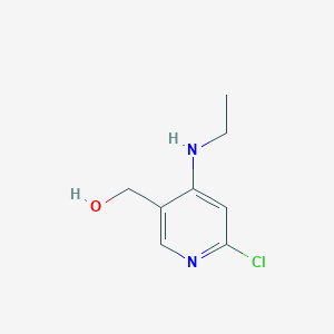 (6-Chloro-4-(ethylamino)pyridin-3-yl)methanol - 