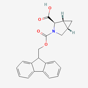 (1R,2R,5S)-3-(9H-fluoren-9-ylmethoxycarbonyl)-3-azabicyclo[3.1.0]hexane-2-carboxylic acid - 