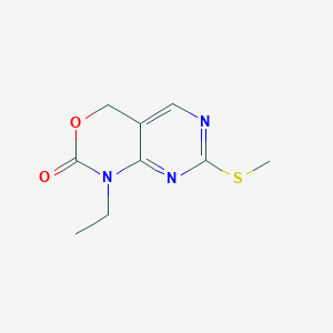 1-Ethyl-7-(methylthio)-1,4-dihydro-2H-pyrimido[4,5-D][1,3]oxazin-2-one - 