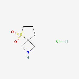 5-Thia-2-azaspiro[3.4]octane 5,5-dioxide hydrochloride - 
