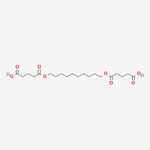 5,5'-(Decane-1,10-diylbis(oxy))bis(5-oxopentanoic acid) - 