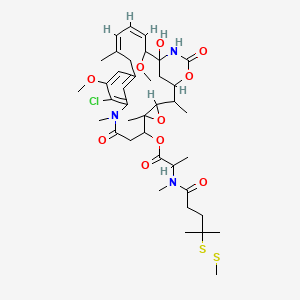Maytansine, N2'-deacetyl-N2'-[4-methyl-4-(methyldithio)-1-oxopentyl]- - 