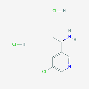 (S)-1-(5-Chloropyridin-3-YL)ethanamine dihydrochloride - 