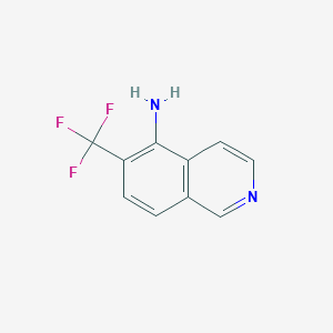 6-(Trifluoromethyl)isoquinolin-5-amine - 