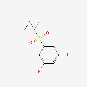 1-((3,5-Difluorophenyl)sulfonyl)bicyclo[1.1.0]butane - 