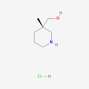(S)-(3-Methylpiperidin-3-yl)methanol hydrochloride - 