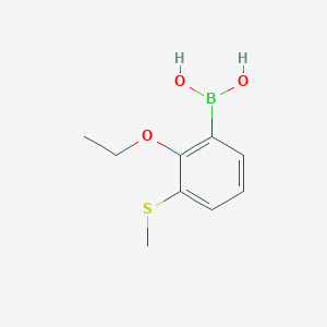 (2-Ethoxy-3-(methylthio)phenyl)boronic acid - 