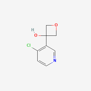 3-(4-Chloropyridin-3-yl)oxetan-3-ol - 