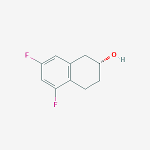 (R)-5,7-Difluoro-1,2,3,4-tetrahydronaphthalen-2-ol - 