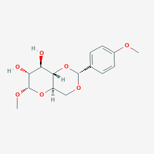 (2R,4aR,6S,7R,8R,8aS)-6-Methoxy-2-(4-methoxyphenyl)hexahydropyrano[3,2-d][1,3]dioxine-7,8-diol - 