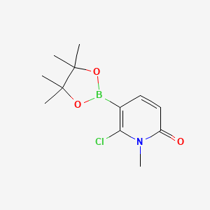 2-Chloro-1-methyl-6-oxo-1,6-dihydropyridine-3-boronic Acid Pinacol Ester - 