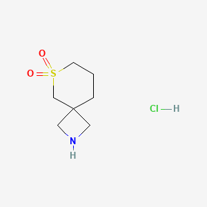 6-Thia-2-azaspiro[3.5]nonane 6,6-dioxide hydrochloride - 