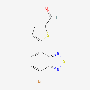 5-(7-Bromobenzo[c][1,2,5]thiadiazol-4-yl)thiophene-2-carbaldehyde - 
